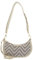 Valentino Damen Blizzard Baguette Tasche, Ecru/Multi