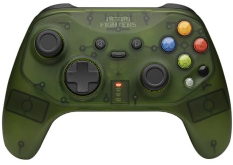 Retro Fighters Hunter Wireless 2.4G Controller for Original Xbox, PC & Switch - Green