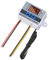 Greluma 1PC W3001 DC 12V 10A 120W Interruptor de termostato digital,controlador de temperatura con pantalla LED con sonda,-50 ℃ a 110 ℃ Calefacción Refrigeración Termostato electrónico programable