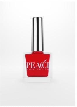 Peacci by The GelBottle Inc - Chilli Red Nail Polish - Vegan & Cruelty-Free Fast Drying Nail Polish - Gel-like Finish, Super Pigmented Red Nail Varnish