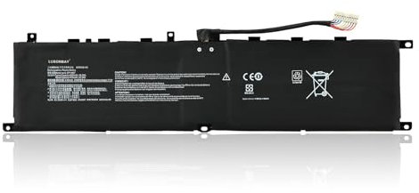 LUSONBAY BTY-M57 Laptop Akku Ersatz für MSI GP66 GP76 Leopard Gaming 10UE 10UG 10UH 11UE 11UG 11UH Vector GP66 GP76 12UE 12UG 12UH 12UGS 12UHS 12UHSO 12UEO 12UGSO GP66HX GP76HX 12UGS 12UHS 15,2V