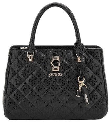 GUESS Adelard Dome Satchel Black