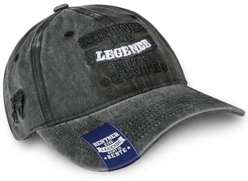 TUZELIYA - Originelle Ruhestand Geschenk - Überraschung für Frauen & Männer - Baseballkappe für Herren, Damen - Personalisierbares Geschenk