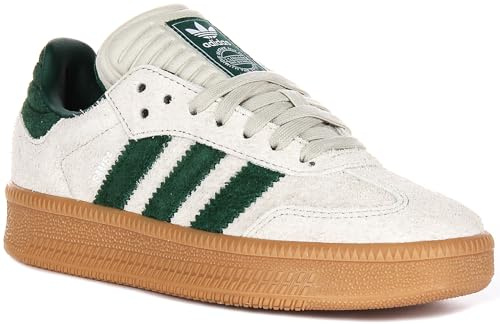 adidas Samba XLG Men's 70S Tennis Stars Clean Cut Ton Trainers, Grey, 8 Women/7 Men