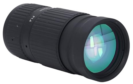 Obiettivo Zoom Fisso Manuale, Interfaccia M42, Immagini Nitide, per Rilevamento Ad Alta Precisione, Obiettivo Zoom Fisso
