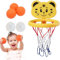 Bath Basketball Hoop, Basketball Bath Toy | Cartoon Bathtub Basketball Netz, interaktives Badeset, tragbares Wasserspiel für Vorschule, Geburtstag, Schlafzimmer, Hinterhof