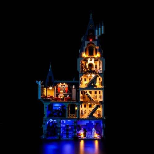 Led Licht Set Kompatibel mit Lego Hogwarts Castle: The Main Tower 76454 (Kein Modell), Dekorationsbeleuchtungsset Compatible with Lego 76454 Hogwarts Castle: The Main Tower Kreative Spielzeug