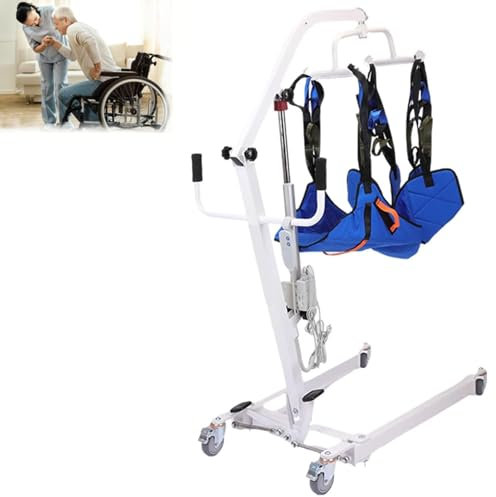 JNPGVTCD Poltrona elevatrice elettrica per pazienti con Telecomando, Dispositivo Portatile per l'assistenza agli Anziani per Uso Domestico, Supporta 150 kg