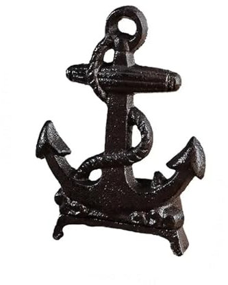 Tischdekoration, Vintage-Kerzenhalter aus Gusseisen, 9,5 x 6,5 x 13 cm, dekorativer Kerzenhalter für den Innenbereich, Kandelaber, dekorativer Kerzenhalter, Kandelaber, Geschenk zum Einzug