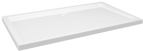 Receveur de Douche, Bac à Douche rectangulaire ABS Blanc 70x120 cm