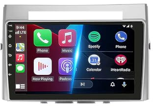Navegación de Video del Automóvil para Toyota Verso 2004-2009 Soporta Bluetooth, Control Volante, USB, WiFi, 4G, Mirror-Link, GPS Navegador/Radio FM, 4 Nuclear 1G+16G