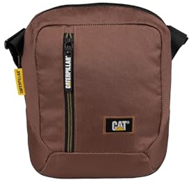 Caterpillar CAT Raymond 83614-666 Umhängetasche – Robuste Gürteltasche für Herren & Damen – 2 Litern Volumen mit Tabletfach – Praktische Crossbody-Bag – Braun (Toffee)