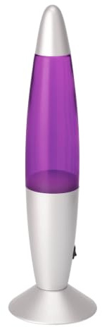 EGLO LED Lavalampe Lava, Deko Lampe Wassersäule, Retro Lavaleuchte Kinder