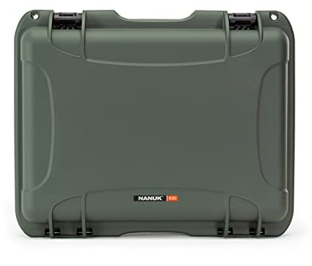 Nanuk 930 wasserdichter Hartschalenkoffer, leer, Olivgrün