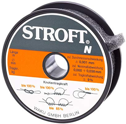 WAKU Schnur STROFT N Monofile 200m 0,300mm-6,5kg
