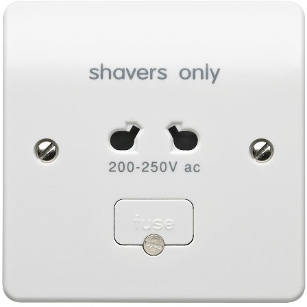 Mk K700WHI 200-250V Shaver Socket Outlet