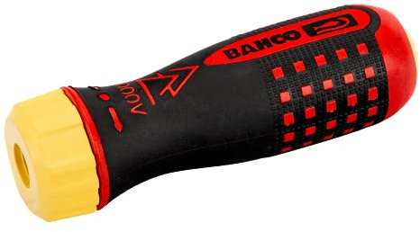 Bahco 808060 - Mango Destornillador A Carracacon Para Varillas Intercambiables Aisladas 1000V