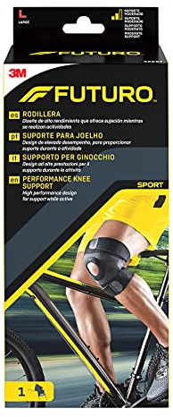 FUTURO Supporto per ginocchio - Design ad ottime Prestazioni per il supporto durante le attività, Large