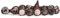 TAMASHII Bracciale TORMALINA Rosa Ref. BHS900-181