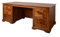 MASSIVMOEBEL24.DE Oxford Schreibtisch Akazie 180x80x74, Farbe:Hellbraun lackiert, Größe:180x80x74 cm (BxTxH)