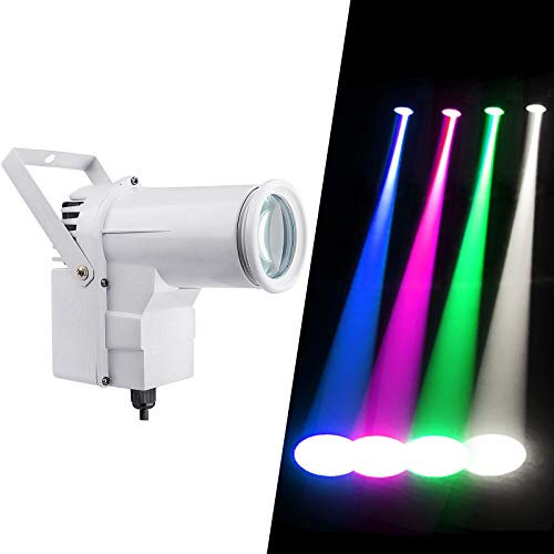 12w RGBW DMX Pinspot Light Disco Ball Spotlight, Mirror Ball Light Pinspot Led DMX Spot Lights