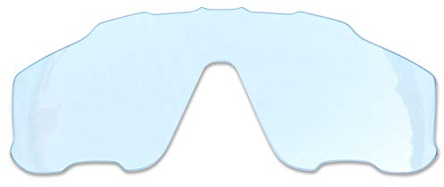 SOODASE Pour Oakley Jawbreaker Des lunettes de soleil Transparent Verres de remplacement