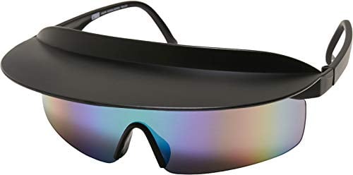Urban Classics Unisex Visor solbriller Sonnenbrille, Schwarz, Einheitsgröße EU