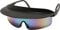 Urban Classics Unisex Visor solbriller Sonnenbrille, Schwarz, Einheitsgröße EU