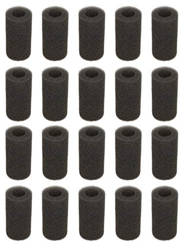 Alvinlite Filterschwamm, Vorfilterschwamm, 20 Stück, Aquarium-Vorfilter-Schaumstoff-Ersatz-Filtration für Aquarien (L)