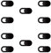 [10pcs] ReFind Camera cover Slide Blocker. Accessories for mac,phone,iphone,laptop accessories, computer accessories. Privacy Sticker Webcam protector. Laptop Camera Cover slider, Camera accessories