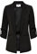 ONLY Damen Blazer ONLKayle Orleen Sakko mit Dreiviertel-Ärmeln 15218743 Black 36