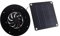 Baoblaze Solarpanel-Ventilator, Wasserdicht, Tragbar, 20 W DC, Bürstenloser Ventilator, Solar-Abluftventilator Für, Camping, Wohnmobil, Autokühlung