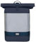 OAK25 Rolltop Rucksack Damen & Herren Blau - Commute L - Reflektierender Fahrradrucksack - Hohe Sichtbarkeit & Sicherheit - Fahrrad Daypack mit Laptop Fach - Wasserabweisend
