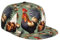 Hahn und Huhn Modische flache Krempe Baseball Cap mit verstellbaren Druckknöpfen für Alltagsausflüge und Outdoor-Sportarten schwarz, Schwarz, Einheitsgr��e