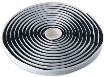 Nastro Butilico 9mm x 4M Filo Butilico, Nastro di Butile in Gomma, Nastro Butilico Sigillante Impermeabile, Nero Nastro Sigillante Butilico per Finestrini Auto, Camion, Porta, Parabrezza