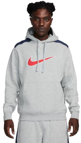 Nike Herren M NSW Sp FLC Hoodie Bb Hooded Long Sleeve Top