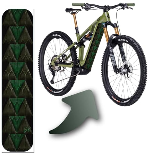DK´s BikeDesigns Designfolie für E-Bike Akkucover für Cube Stereo | Reaction Hybrid Modelle, Rahmenschutz eBike, Fahrrad Aufkleber, Bike Sticker (Shredders Shroud)