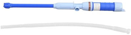 BORDSTRACT Pompe De Transfert De Carburant Portable sans Fil, Alimentée par Batterie, Pompe électrique Compacte, Pompe De Transfert De Liquide pour Essence, Huile Légère, Kérosène, Carburant(Bleu)