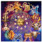 DCIDBEI Diamond Painting Sternchen Zwölf 40x40 cm 5D Diamant Painting Sternzeichen Diamond Painting Sternzeichen Stier Sternzeichen Zwilling Diamant Painting Bilder Sternzeichen Löwe Jungfrau