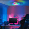 Lightbox LED Deckenlampe mit Ventilator & RGB Front Light & CCT Center Light - Ø 49 cm - weiße Deckenleuchte - per Fernbedienung dimmbar - 3000-6500 K - 4700 lm - aus Kunststoff/Metall