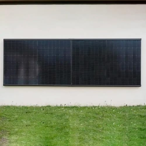 Wand PV Montagepaket Premium für 2 PV-Modul verdecktes Montagesystem Solar Wand Größe 0% nach §12 Abs. 3 UstG*