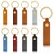 PLABBDPL Paquet de 8 porte-clés porte-clés sans logo porte-clés sport en cuir (couleur aléatoire)