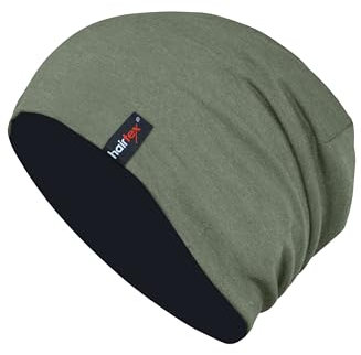 hairtex Stall-Beanie Unisex - Schützt vor Gerüchen - Wasserresistent, Schmutzbeständig, Atmungsaktiv grün Einheitsgröße