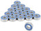 QWORK® 16 pièces 608RS Kugellager, ABEC 9, Double Shielded Miniatur Rillenkugellager,für Skateboards, Rollerlager, Inline Skates