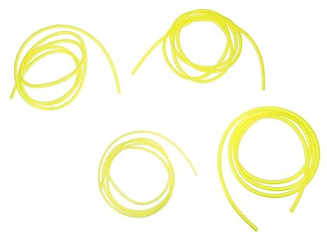 POPETPOP 1 Satz Gelbe Ölleitung Wasserleitung Heizung Kraftstoffleitung Universeller Hahnanschluss Für Schlauchleitung Kraftstoffleitung Schlauchende Gastank Erweiterbarer 4 Stück