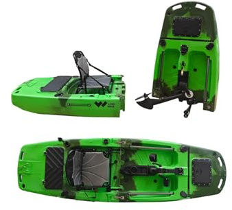 Kayak da pesca rimovibile Long Wave Tagli