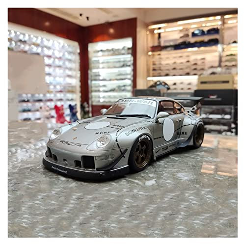 1 18 Diecast Alloy Für Porsche 993 RWB Widebody Simulation Sportwagen Modell Erwachsene Sammlung Souvenir Display Druckgussmodelle Motorfahrzeuge