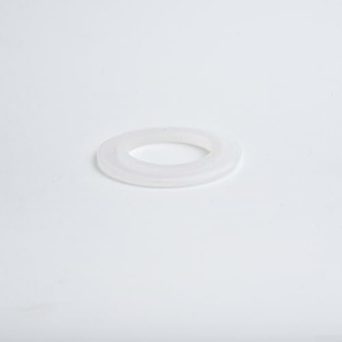 ComfyHarbor Anillo de sellado de drenaje de silicona para baño, junta de drenaje antifugas, junta de arandela para lavabo, fregadero, tapón desplegable (43,5 x 28,5 mm)