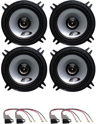 Kit 4 boîtiers ALPINE SXE-1325S + SXE-1325S pour Megane de 2003 à 2009 et Clio 2013 avec 4 connecteurs