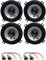 Kit 4 boîtiers ALPINE SXE-1325S + SXE-1325S pour Megane de 2003 à 2009 et Clio 2013 avec 4 connecteurs